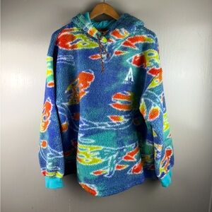 Disney Parks Avatar Pandora Animal Fleece Hoodie